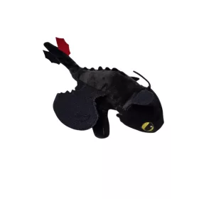  DreamWorks: Így neveld a sárkányodat – Fogatlan (Toothless) sárkány plüssfigura, 25 cm - jó állapotú (B7)