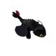DreamWorks: Így neveld a sárkányodat – Fogatlan (Toothless) sárkány plüssfigura, 25 cm - jó állapotú (B7)