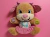 Fisher-Price Laugh & Learn Smart Stages Puppy – Girl edition angol nyelvű zenélő és beszélő kutyus plüss, 30 cm – használt, jó állapotban (G2) 