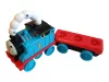Fisher-Price Thomas és barátai tologatható, billegő mozdony szett kiegészítők nélkül, 30 cm - jó állapotú (D3)