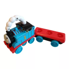  Fisher-Price Thomas és barátai tologatható, billegő mozdony szett kiegészítők nélkül, 30 cm - jó állapotú (D3)
