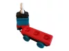 Fisher-Price Thomas és barátai tologatható, billegő mozdony szett kiegészítők nélkül, 30 cm - jó állapotú (D3)