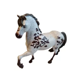   Pettyes Appaloosa lófigura, 17 cm – használt, újszerű (B6)
