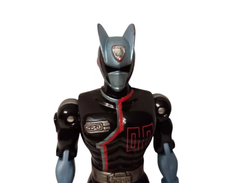 Bandai Power Rangers S.P.D. – Shadow Ranger gyűjtői akciófigura, 15 cm - újszerű (B7)