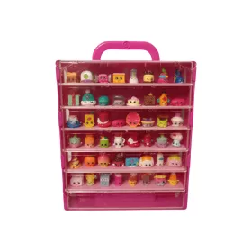   Shopkins gyűjtemény hordozható tárolóban – 48 db figurával - újszerű (E5) 