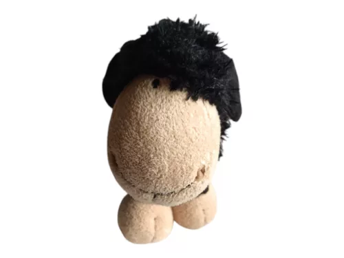 Nici fekete bárány plüssfigura, 23 cm - újszerű (C1) 