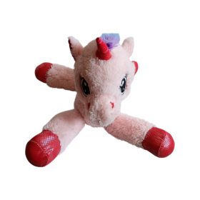 Rózsaszín unikornis plüssfigura – 30 cm, újszerű (D7)