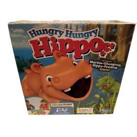   Használt dobozsérült, újszerű állapotú hiányos Hasbro Éhes vizilovak ügyességi társasjáték (sz)