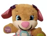 Fisher-Price Laugh & Learn Smart Stages Puppy – Girl edition angol nyelvű zenélő és beszélő kutyus plüss, 30 cm – jó állapotban (G3)