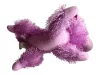 Lila majom plüssfigura, 25 cm - jó állapotú (C1) 