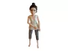 Hasbro Star Wars Forces of Destiny Rey of Jakku figura 27 cm - kiegészítők nélkül, jó állapotú (B3)
