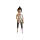 Hasbro Star Wars Forces of Destiny Rey of Jakku figura 27 cm - kiegészítők nélkül, jó állapotú (B3)