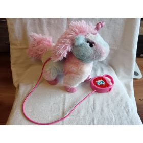   KID vezetékes, használt, újszerű állapotban lévő sétáltatható plüss unikornis (G4)