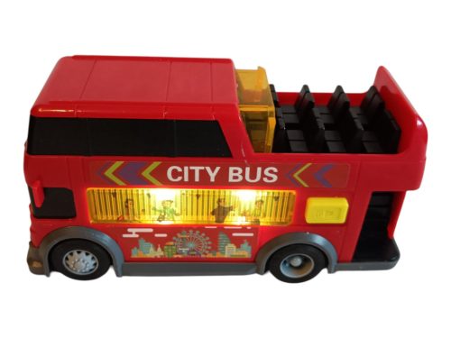 Hangot adó citybusz, 15 cm – újszerű (D2)
