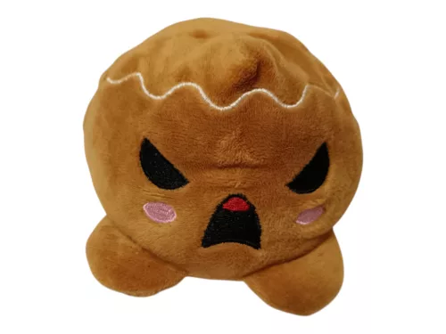 TeeTurtle kifordítható hangulat mézeskalács plüssfigura 10 cm – újszerű (B1) 
