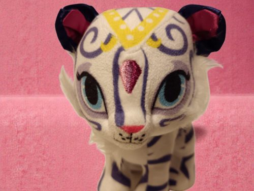 Shimmer és Shine – Nahal tigris plüss, 16 cm – jó állapotban (C7)