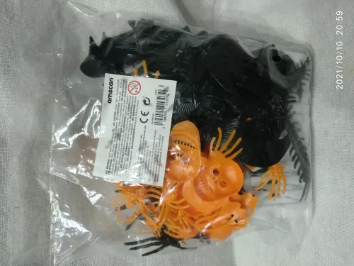 Halloween műanyag figurás szett – ÚJ (A2)