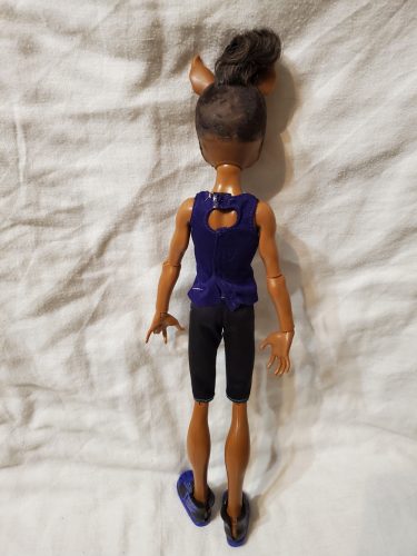 Monster High Clawd Wolf baba – használt, újszerű állapotú (30 cm) (b6)