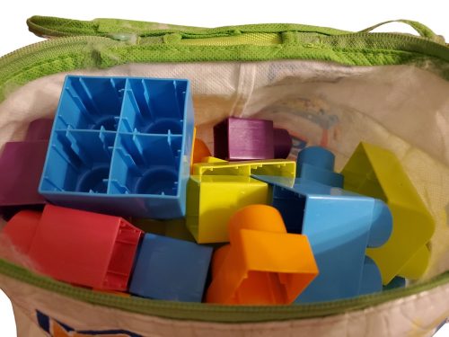 Megabloks építőkocka tartóban (B2)