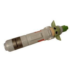   Jedi fénykard (Grogu/Yoda stílus) nem elemes, 26/74 cm – jó állapotú (C1)