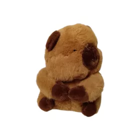   Barna vízidisznó (capybara) plüssfigura – 20 cm – újszerű állapotú (E5)