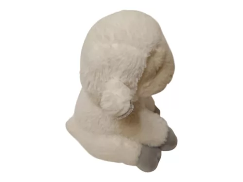 Bárány plüssfigura, 20 cm - újszerű (D5)