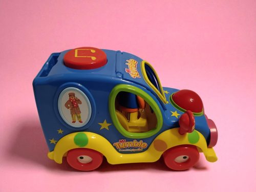 Mr Tumble angol nyelvű zenélő autó – használt, hiányos állapotban (G2) 