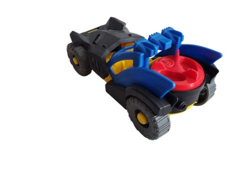 Színes műanyag terepjáró játékautó – használt, jó állapotban, 20 cm  (D3)