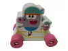 Fa gurulós Hey Duggee autó 8 cm – újszerű  (B1)
