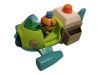 Fisher-Price Octonauts űrhajó Kwazil figurával – használt állapotban (20 cm + 7 cm figura) (G2) 