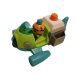 Fisher-Price Octonauts űrhajó Kwazil figurával – használt állapotban (20 cm + 7 cm figura) (G2) 