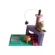 Vintage Littlest Pet Shop (1992 Kenner G1) – Cutesy Kittens cicás játékszett gyüjtői ritkaság - újszerű (F1)