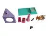Vintage Littlest Pet Shop (1992 Kenner G1) – Cutesy Kittens cicás játékszett gyüjtői ritkaság - újszerű (F1)