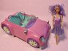 Sparkle Girlz tündérbaba és kabrió autó szett, 30 cm – használt, újszerű állapotban (B5)