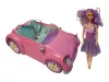 Sparkle Girlz tündérbaba és kabrió autó szett, 30 cm – hiányos, jó állapotban (B5)