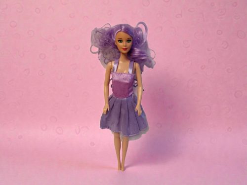 Sparkle Girlz tündérbaba és kabrió autó szett, 30 cm – használt, újszerű állapotban (B5)