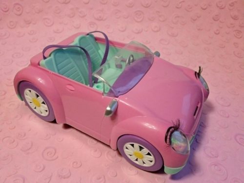 Sparkle Girlz tündérbaba és kabrió autó szett, 30 cm – használt, újszerű állapotban (B5)