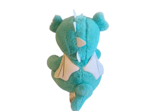 Kék sárkány plüssfigura 27 cm - újszerű (C4)