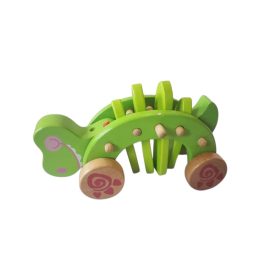 Húzható fa sárkány, kb. 20 cm – jó állapotban (c2)