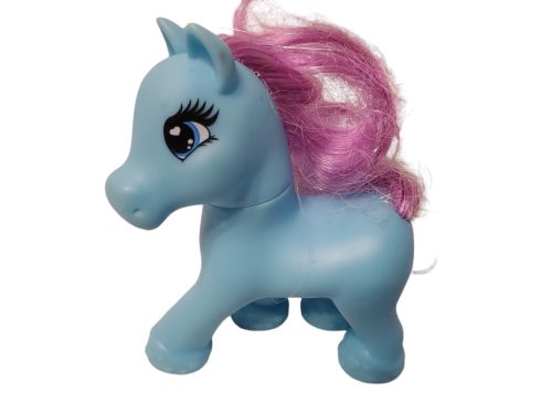 Kék póni rózsaszín sörénnyel – jó állapotú (C6)