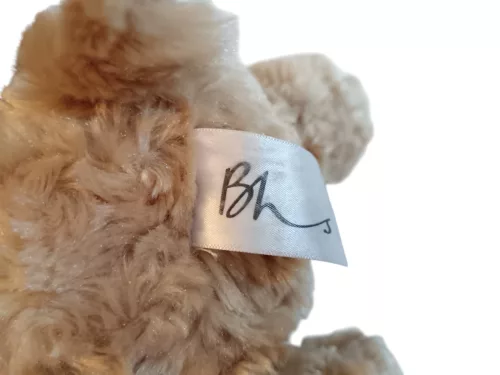 GUND Barkley barna retro kutya plüssfigura, 26 cm – újszerű (A7)
