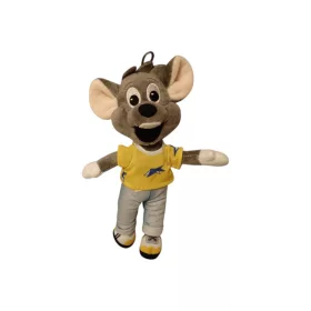   Europa-Park hivatalos kabalája, Ed Euromaus plüss figura, 22 cm – használt, újszerű (A7)