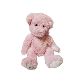 Rózsaszín plüss maci újszerű - 28 cm (E3)