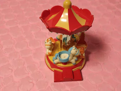 ELC zenélő körhinta figura nélkül 23 cm – erősen használt állapotban (G3)