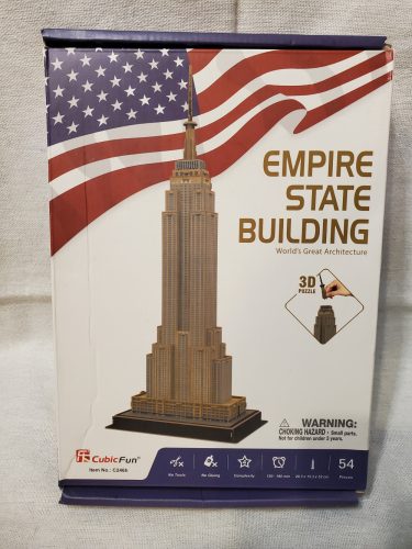 3D puzzle - Empire State Building csomagsérült (d2)