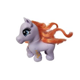   Használt jó állapotú lila póni narancssárga sörénnyel (a6)