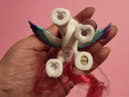 My Little Pony – Zipp Storm figura, 8 cm – használt, újszerű állapotban (G2) 