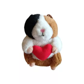 Hörcsög plüssfigura, 19 cm - újszerű (C1) 
