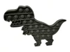 Dinoszaurusz formájú Pop It stresszoldó játék, 20 cm - újszerű (A7)