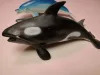 Orca, bálna és delfin tengeri figurák szettje – használt, jó állapotban (C5)